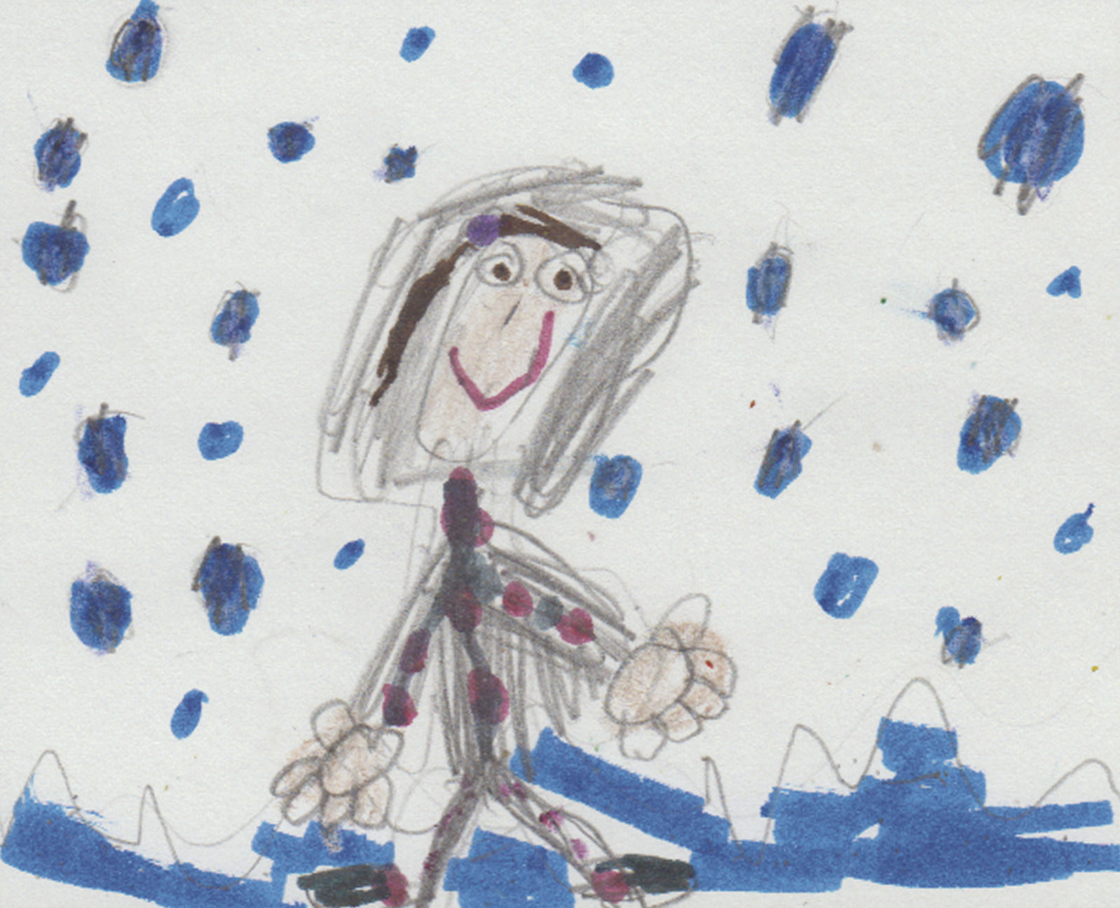 Kids' weather drawings: Aug 23